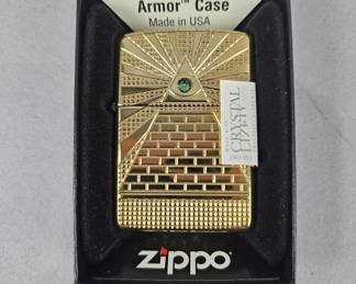 Lot 63 | Zippo Eye of Providence Design Lighter