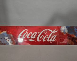 Lot 617 | Vintage "Coca-Cola" Acrylic Store Display Panel