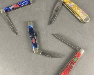 Lot 220 | 4 Vintage Case Pocket Knives