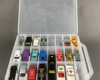 Lot 137 | Lot Of Matchbox/Hot Wheels With Case