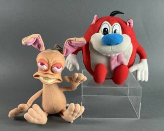 Lot 288 | 1992 Mattel Ren & Stimpy Plushies