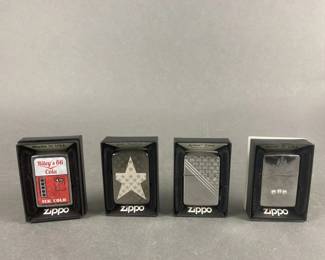 Lot 530 | Zippo With Swarovski Crystals & More