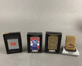 Lot 481 | Jack Daniels Zippo Lighter & More