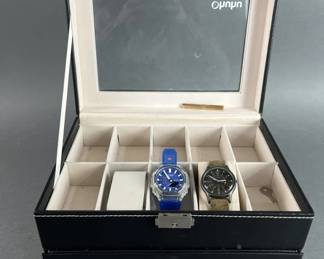 Lot 4c | Watch Case with 2 Watches