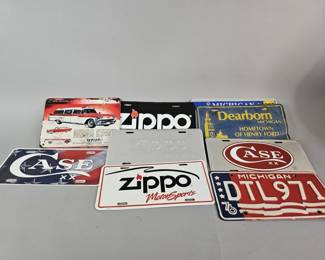 Lot 285 | Decorative License Plates and More