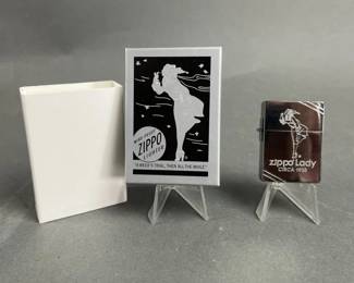 Lot 26 | Zippo Windy Varga Girl Lighter