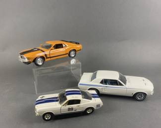 Lot 23 | 3 Mustang Die Cast Cars