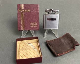 Lot 27 | Vintage Ronson Whirlwind Lighter w/Box