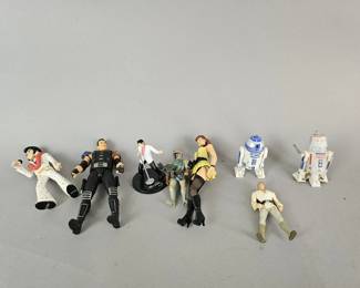 Lot 279 | Star Wars, Elvis, and More Figures