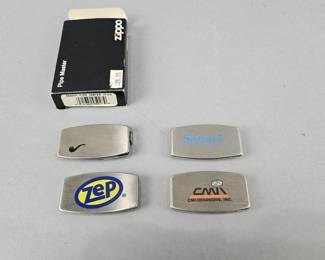 Lot 553 | Zippo Pocket Nail Files and Knives