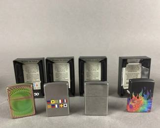 Lot 468 | 4 Zippo Lighters.