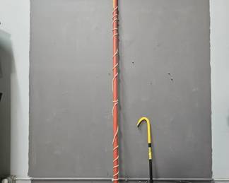 Lot 614 | Gordon Tree Pruning Pole & Stanley Crow Bar