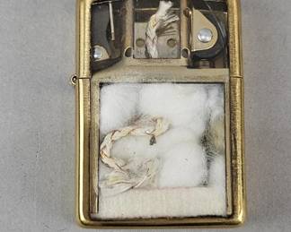 Lot 566 | Transparent Zippo Lighter