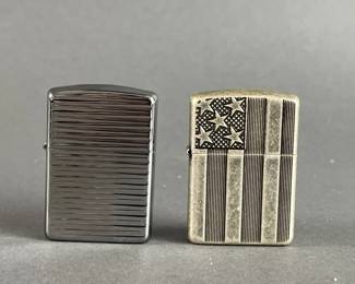 Lot 563 | Armor Case Zippo Lighters