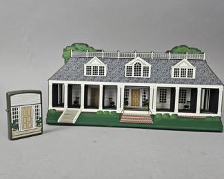 Lot 385 | Numbered Zippo Bradford Country Club w Lighter