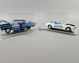 Lot 108 | Vintage Castline 1956 Chevy & Chevy Camaro