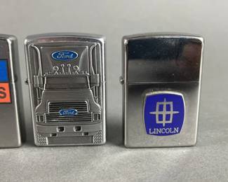 Lot 445 | Ford, Lincoln, Mercury Zippo Lighters