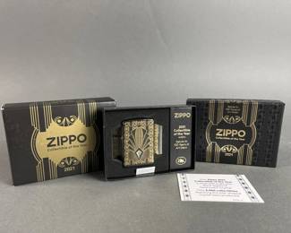 Lot 77 | Zippo COY 2021 Art Deco Lighter