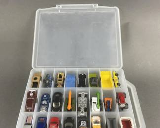 Lot 146 | Lot Of Matchbox/Hot Wheels With Case