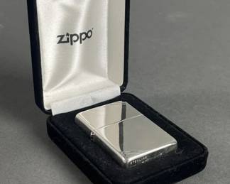 Lot 4a | 2021 Sterling Silver Zippo
