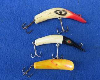 Lot 253. Three vintage flat plugs