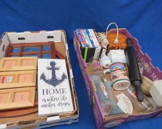 Lot 324. Picture frames, mirrors, DVDs, and more