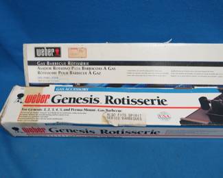 Lot 136. Two Genesis Rotisseries. Untested