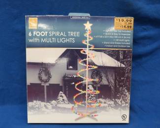 Lot 329. Six-foot spiral tree