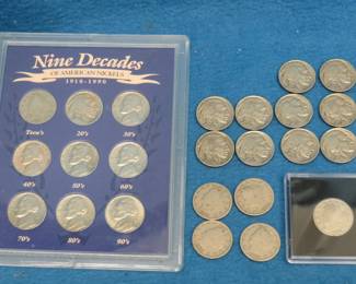 Lot 189. Old nickels