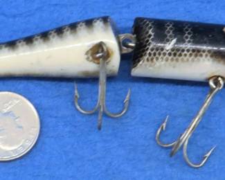 Lot 73. Vintage CCBC 4 1/2" plastic jointed Pikie with tack eyes