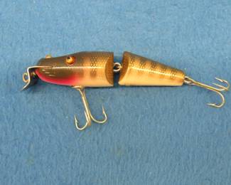 Lot 229. Vintage C.C.B.C. 3 3/8" jointed wooden Pikie with glass eyes in VGC