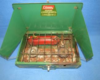 Lot 206. Coleman 425E two-burner cookstove