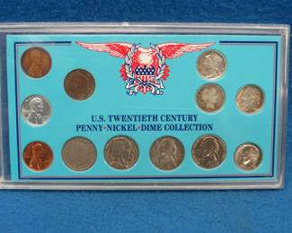 Lot 87. 20th Century Set including 12 different coins