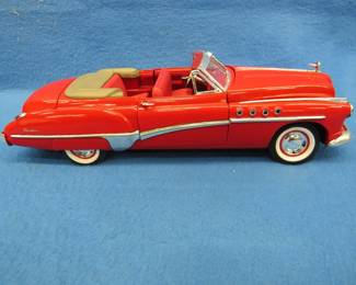 Lot 154. Motor Max 1949 Buick Roadmaster.&nbsp; 1:18 scale die-cast car.&nbsp; Includes plastic display box.