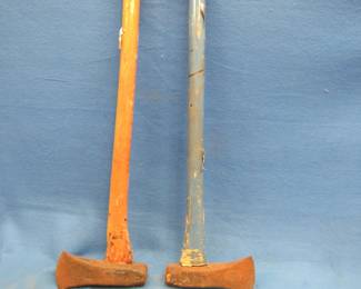 Lot 174. Two splitting mauls