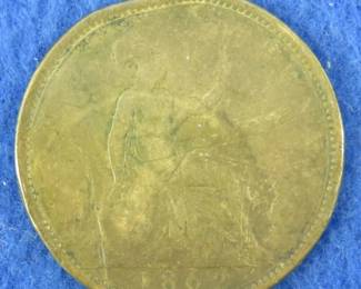 Lot 36. 1862 UK new penny