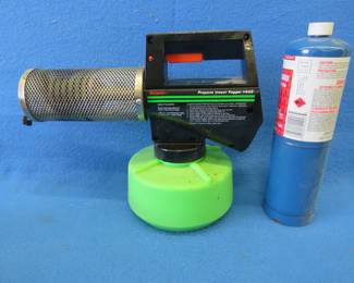 Lot 312. They're coming{!}{!}{!}  Burgess propane insect fogger.