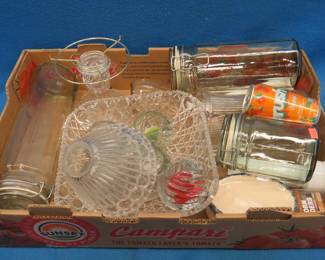 Lot 321. Glassware galore