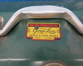 Lot 230. Walton Products Grip-Loc tackle box