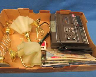 Lot 336. Cassette player (no mike) and more