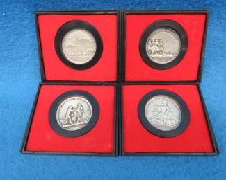 Lot 90. America's First Medals from the US Mint.&nbsp; Solid pewter.
