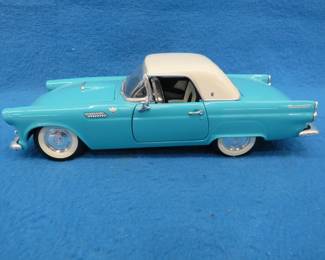 Lot 194. Road Tough 1955 Ford Thunderbird.&nbsp; 1:18 scale die-cast car