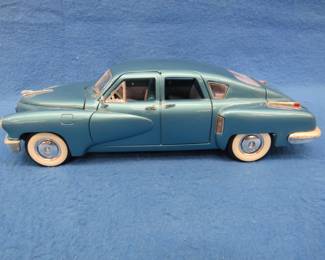 Lot 193. Road Signature 1948 rear engine Tucker Torpedo.&nbsp; 1:18 scale die-cast car