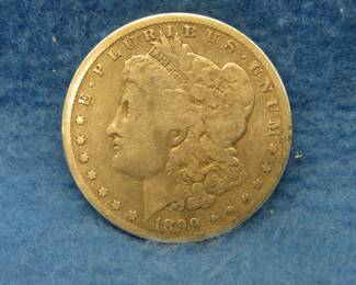 Lot 95. 1899 O Morgan silver dollar