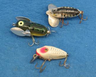 Lot 76. Three vintage baits