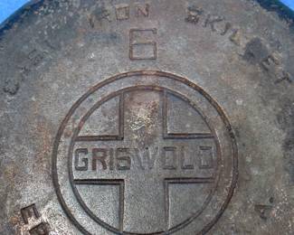 Lot 116. Griswold 699C cast-iron {#}6 pan