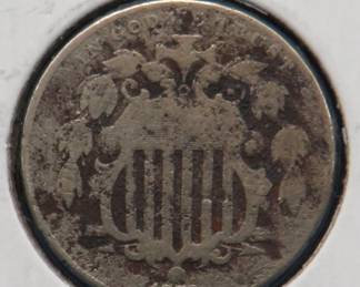 Lot 147. 1873 Shield nickel