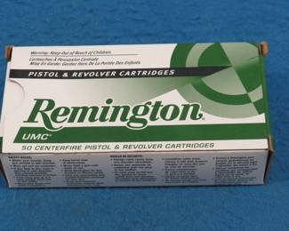Lot 383. 50 Remington 32 Automatic 71-gr. rounds