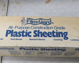 Lot 173. One roll of 12' x 100' 4 mil poly