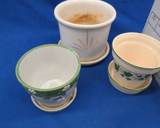 Lot 337. Flower pots